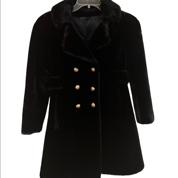 Vintage Borgazia faux fur‎ coat